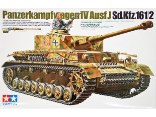 Конструктор Tamiya - Panzerkampfwagen IV Ausf. J Sd.Kfz. 161/2, 1/35, 35181 цена и информация | Конструкторы и кубики | pigu.lt