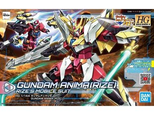 Konstruktorius Bandai - HGBD:R Gundam Animarize, 1/144, 60422, 8m.+ kaina ir informacija | Konstruktoriai ir kaladėlės | pigu.lt