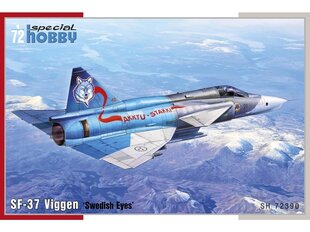 Сборная пластиковая модель Special Hobby - SF-37 Viggen Recce, 1/72, 72390 цена и информация | Конструкторы и кубики | pigu.lt