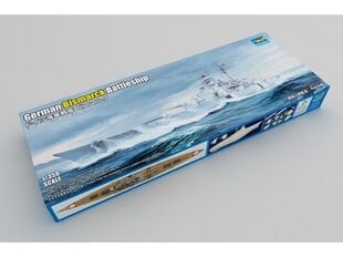 Konstruktorius Trumpeter - German Bismarck Battleship, 1/350, 05358 цена и информация | Конструкторы и кубики | pigu.lt