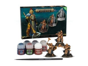 Miniatiūrų rinkinys Stormcast Eternals + Paint Set, 60-10 kaina ir informacija | Konstruktoriai ir kaladėlės | pigu.lt