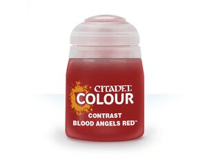 Краска Citadel - Blood Angels Red, 18 мл, 29-12 цена и информация | Принадлежности для рисования, лепки | pigu.lt