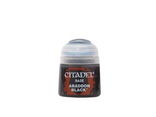Краска Citadel - Abaddon Black, 12 мл, 21-25 цена и информация | Принадлежности для рисования, лепки | pigu.lt