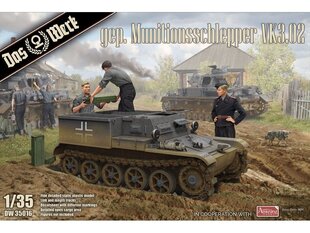 Konstruktorius Das Werk - Gepanzerter Munitionsschlepper VK3.02, 1/35, 35016, 8 m.+ kaina ir informacija | Konstruktoriai ir kaladėlės | pigu.lt