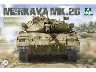 Takom - Merkava 2D Israel Defence Forces Main Battle Tank, 1/35, 2133 цена и информация | Конструкторы и кубики | pigu.lt