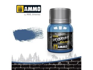 Акриловая краска AMMO MIG - DRYBRUSH Blue, 40 мл, 0615 цена и информация | Принадлежности для рисования, лепки | pigu.lt