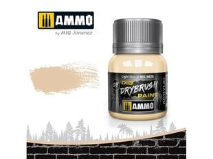 Акриловая краска AMMO MIG - DRYBRUSH Light Skin, 40 мл, 0625 цена и информация | Принадлежности для рисования, лепки | pigu.lt