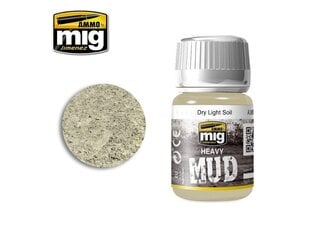 Краска AMMO MIG - DRY LIGHT SOIL, 35 мл, AMIG1700 цена и информация | Принадлежности для рисования, лепки | pigu.lt