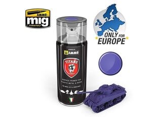 Грунтовка TITANS HOBBY - MAGIC PURPLE MATT PRIMER, 400 мл, 107 цена и информация | Принадлежности для рисования, лепки | pigu.lt