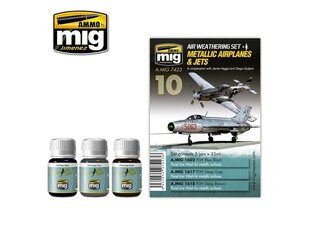 Sendinimo rinkinys Ammo Mig Metallic Airplanes & Jets, 7423 kaina ir informacija | Piešimo, tapybos, lipdymo reikmenys | pigu.lt