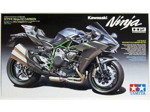 Конструктор Tamiya - Kawasaki Ninja H2 CARBON, 1/12, 14136 цена и информация | Конструкторы и кубики | pigu.lt