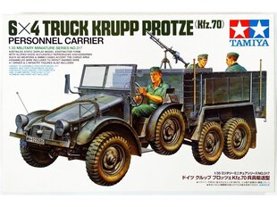 Konstruktorius Tamiya - 6X4 Truck Krupp Protze (Kfz. 70) Personnel Carrier, 1/35, 35317 kaina ir informacija | Konstruktoriai ir kaladėlės | pigu.lt