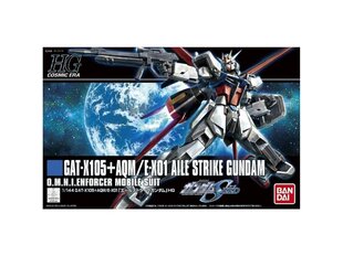 Konstruktoius Bandai - HG Cosmic Era GAT-X105 + AQM/E-X01 Aile Strike Gundam, 1/144, 58779 kaina ir informacija | Konstruktoriai ir kaladėlės | pigu.lt