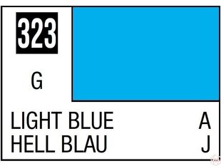Dažai Mr.Hobby - Mr.Color C-323 šviesiai mėlyna 10ml kaina ir informacija | Piešimo, tapybos, lipdymo reikmenys | pigu.lt