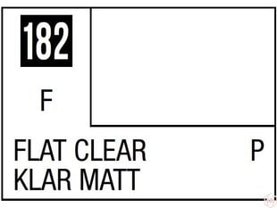 Mr.Hobby - Mr.Color C-182 Flat Clear, 10 мл цена и информация | Принадлежности для рисования, лепки | pigu.lt