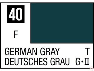 Nitro dažai Mr.Hobby Mr.Color C-040 German Gray, 10ml kaina ir informacija | Piešimo, tapybos, lipdymo reikmenys | pigu.lt