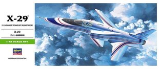 Surenkamas modelis Pažangių technologijų demonstratorius X-29 U.S. Hasegawa, 00243 kaina ir informacija | Konstruktoriai ir kaladėlės | pigu.lt