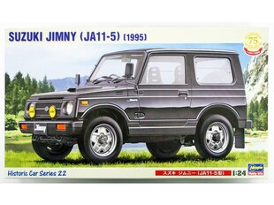 Konstruktorius Hasegawa - 1995 Suzuki Jimny (JA11-5), 1/24, 21122 kaina ir informacija | Hasegawa Vaikams ir kūdikiams | pigu.lt