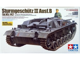 Конструктор Tamiya - Sd.Kfz. 142 Sturmgeschütz III Ausf.B, 1/35, 35281 цена и информация | Конструкторы и кубики | pigu.lt