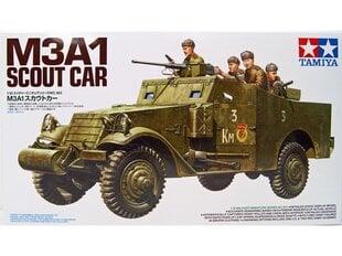 Конструктор Tamiya - M3A1 Scout Car, Scale:1/35, 35363 цена и информация | Конструкторы и кубики | pigu.lt