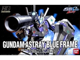 Пластиковая сборная модель Bandai - HG Gundam Seed MBF-P03 Gundam Astray Blue Frame, 1/144, 60358 цена и информация | Конструкторы и кубики | pigu.lt