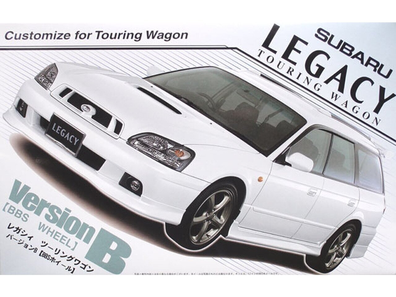 Сборная пластиковая модель Fujimi - Subaru Legacy Touring Wagon Version B  (BBS Wheels), 1/24, 03553 цена | pigu.lt