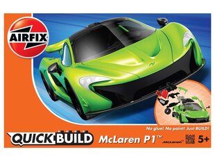 Konstruktorius Airfix - Quick build McLaren P1 green, J6021 kaina ir informacija | Konstruktoriai ir kaladėlės | pigu.lt