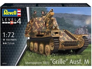 Конструктор Revell - Sturmpanzer 38(t) Grille Ausf. M, 1/72, 03315 цена и информация | Конструкторы и кубики | pigu.lt