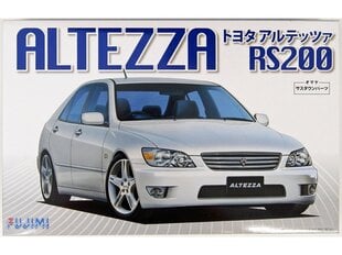 Пластиковая сборная модель Fujimi - Toyota Altezza RS200, 1/24, 03955 цена и информация | Конструкторы и кубики | pigu.lt
