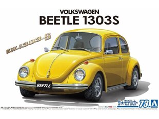 Сборнaя модель для склеивания Aoshima - Volkswagen 13AD Beetle 1303S 1973, 1/24, 06130 цена и информация | Конструкторы и кубики | pigu.lt