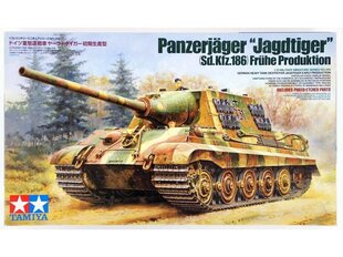 Сборная пластиковая модель Tamiya - Panzerjäger Jagdtiger Early, 1/35, 35295 цена и информация | Конструкторы и кубики | pigu.lt