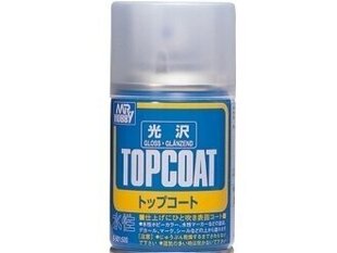 Лак глянцевый Mr.Hobby - Mr. Top Coat gloss 86 мл, B-501 цена и информация | Принадлежности для рисования, лепки | pigu.lt