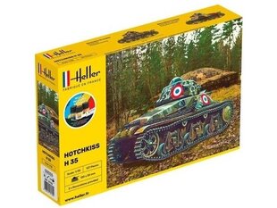 Сборнaя модель для склеивания Heller -Hotchkiss H 35 - Starter Set, 1/35, 57132 цена и информация | Конструкторы и кубики | pigu.lt