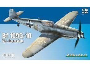 Konstruktorius Eduard - Bf-109G-10 Mtt. Regensburg, Weekend Edition, 1/48, 84168, 8 m.+ kaina ir informacija | Konstruktoriai ir kaladėlės | pigu.lt