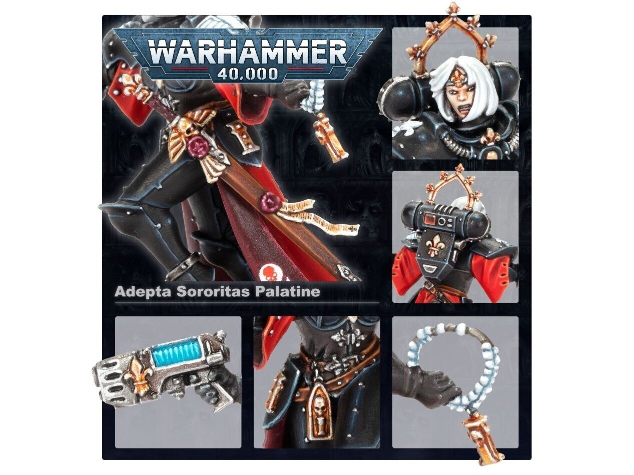 Konstruktorius - figūrėlė Warhammer Adepta Sororitas Palatine, 10 d. цена и информация | Konstruktoriai ir kaladėlės | pigu.lt