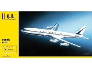 Сборная пластиковая модель Heller - Boeing B-707, 1/72, 80452 цена и информация | Конструкторы и кубики | pigu.lt
