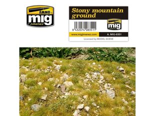 Грунт AMMO MIG - STONY MOUNTAIN GROUND, 8351 цена и информация | Конструкторы и кубики | pigu.lt