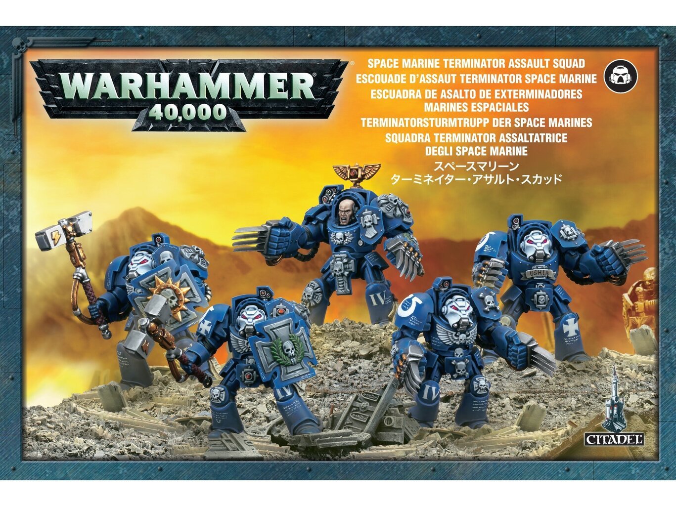 Konstruktorius Warhammer 40000 Space Marines: Terminator Assault Squad цена и информация | Konstruktoriai ir kaladėlės | pigu.lt