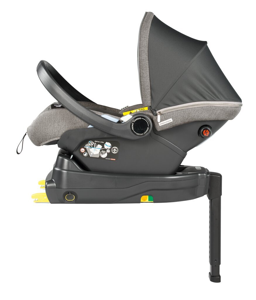 Peg Perego automobilinė kėdutė Primo Viaggio Lounge, 0-13 kg, City Grey kaina ir informacija | Autokėdutės | pigu.lt