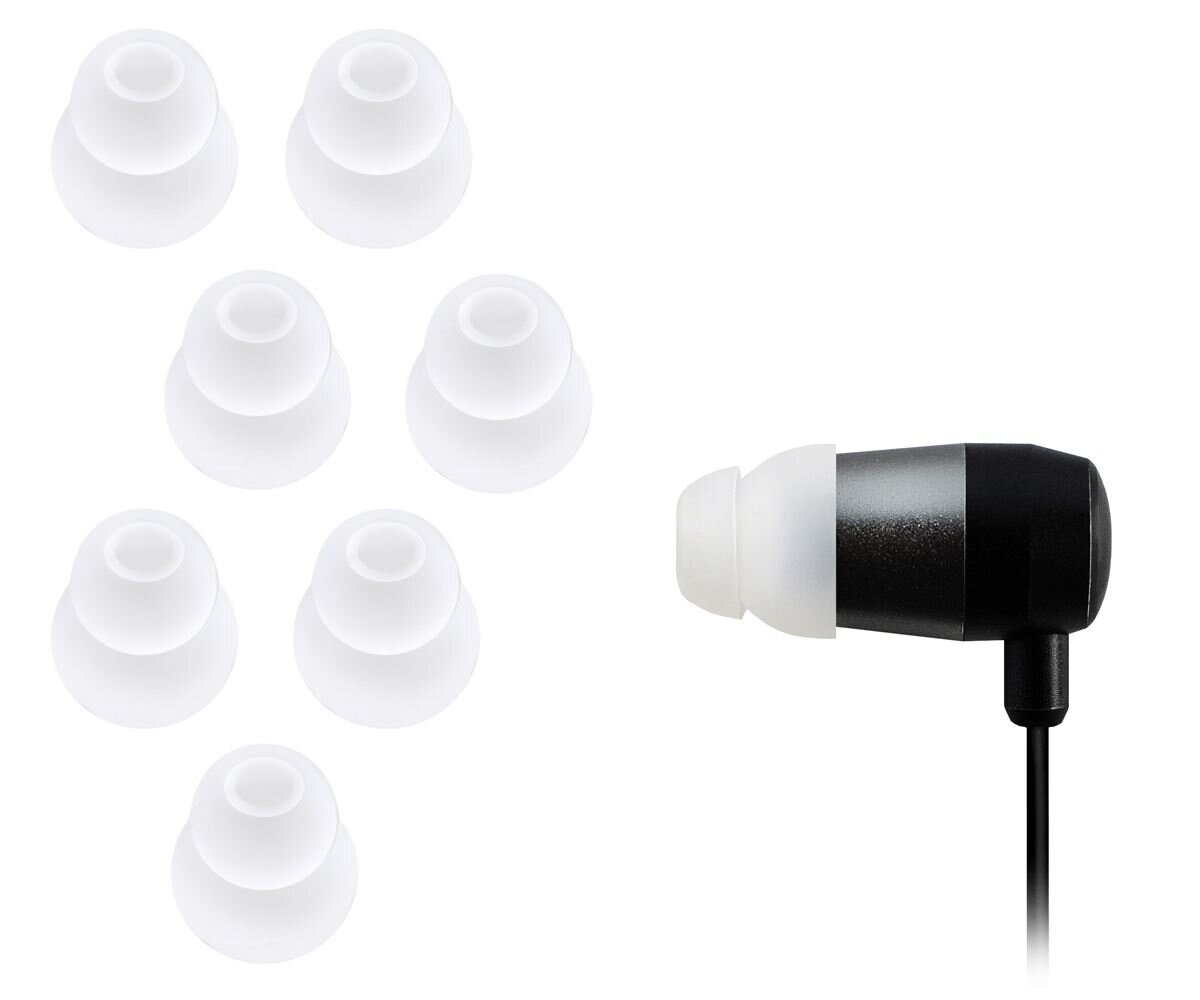 Xcessor EARBUD-DUAL-8-MEDIUM цена и информация | Ausinių aksesuarai | pigu.lt