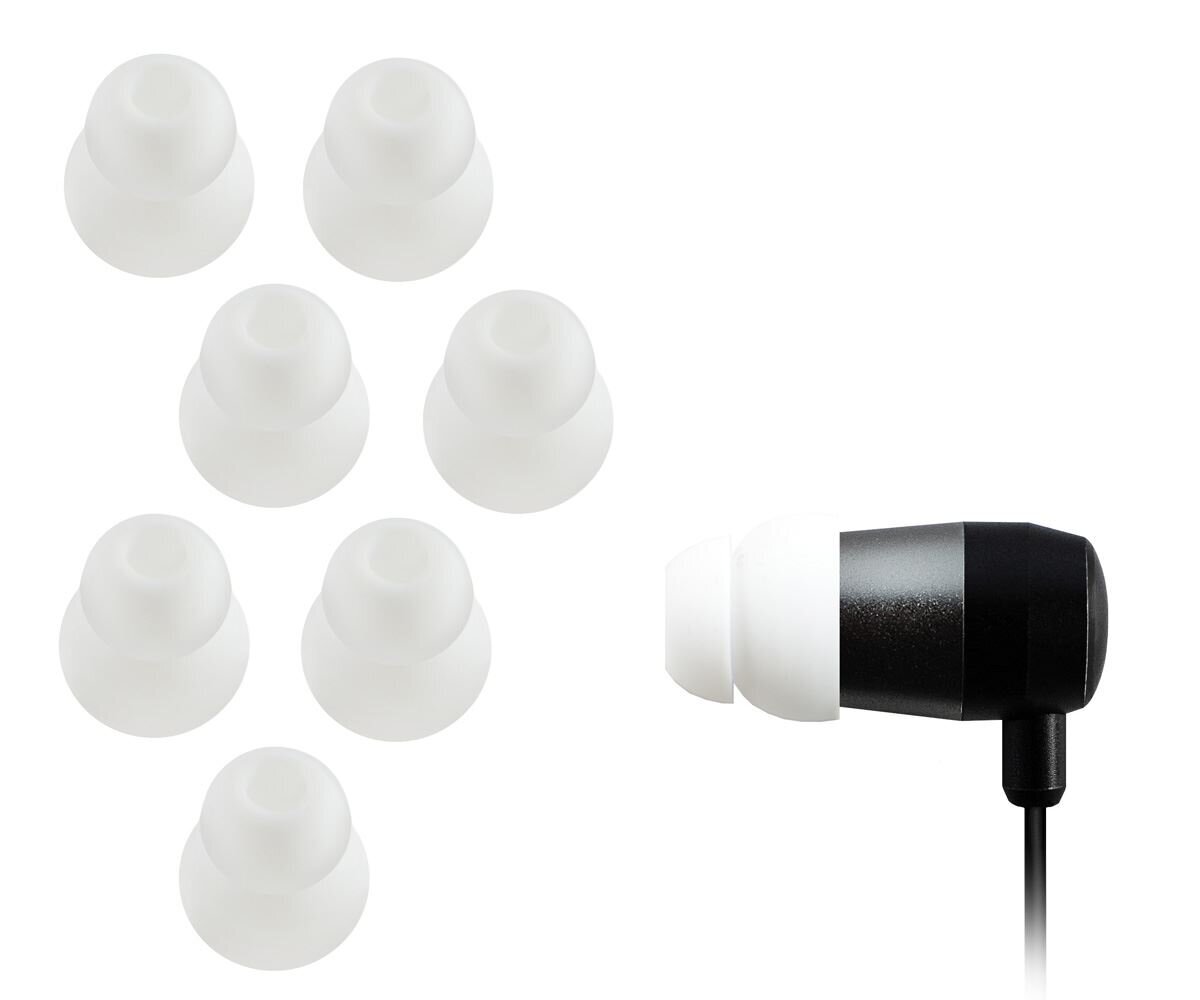 Xcessor EARBUD-DUAL-8-MEDIUM цена и информация | Ausinių aksesuarai | pigu.lt