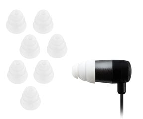 Xcessor EARBUD-TRIPLE-8-LARGE kaina ir informacija | Ausinių aksesuarai | pigu.lt