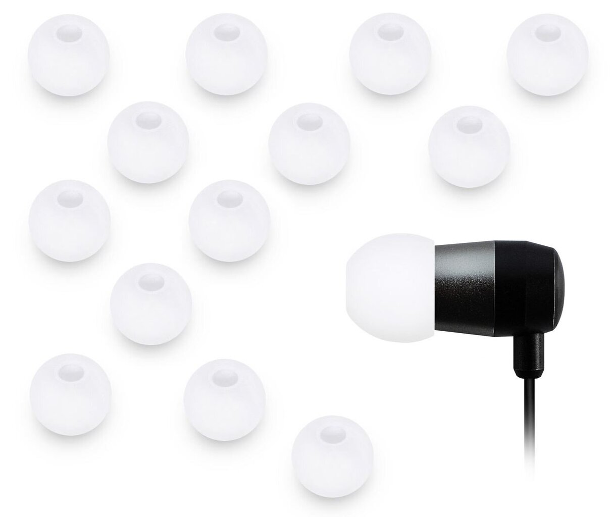 Xcessor EARBUD-14-SMALL kaina ir informacija | Ausinių aksesuarai | pigu.lt