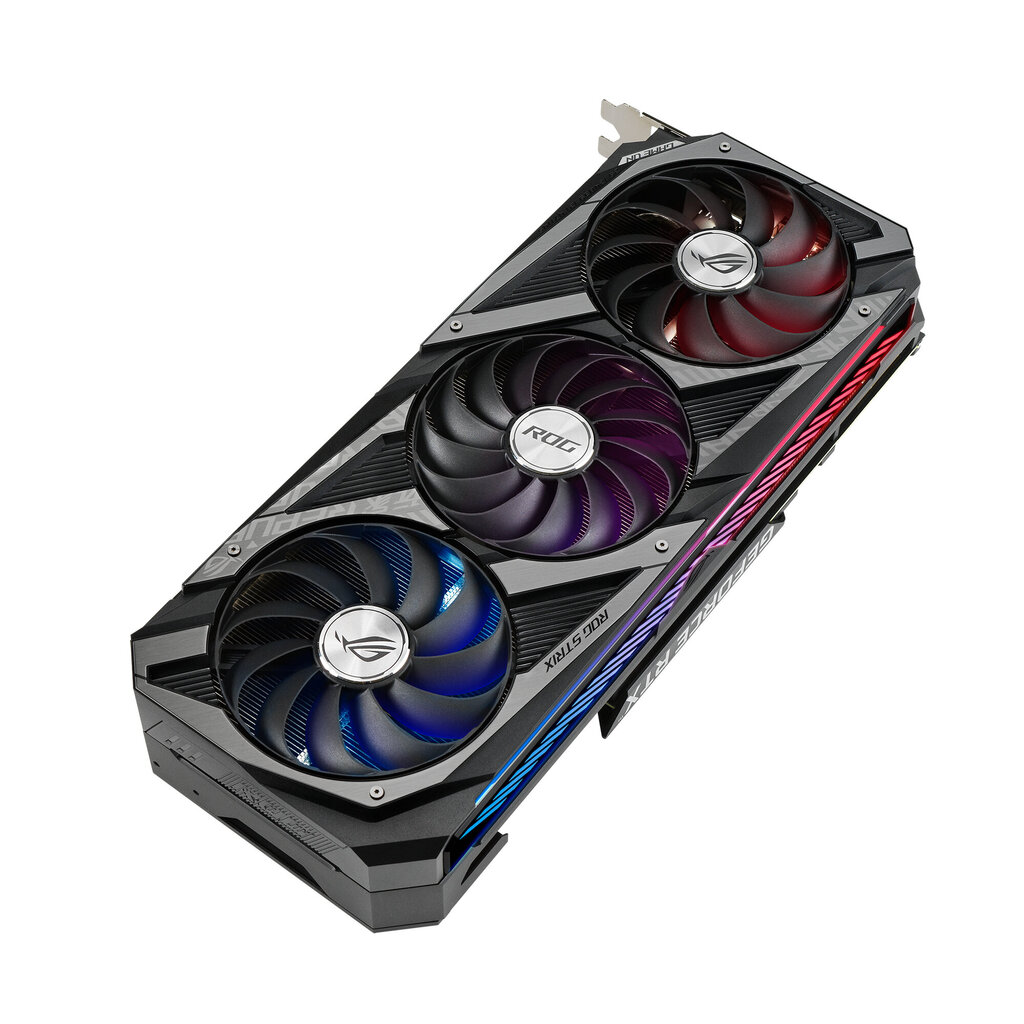 Asus Rog Strix RTX 3070 Ti O8G Gaming цена и информация | Vaizdo plokštės (GPU) | pigu.lt