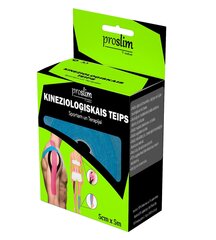 Kineziologinė juosta ProSlim/T-active 5cm x 5m, žalia kaina ir informacija | Įtvarai | pigu.lt