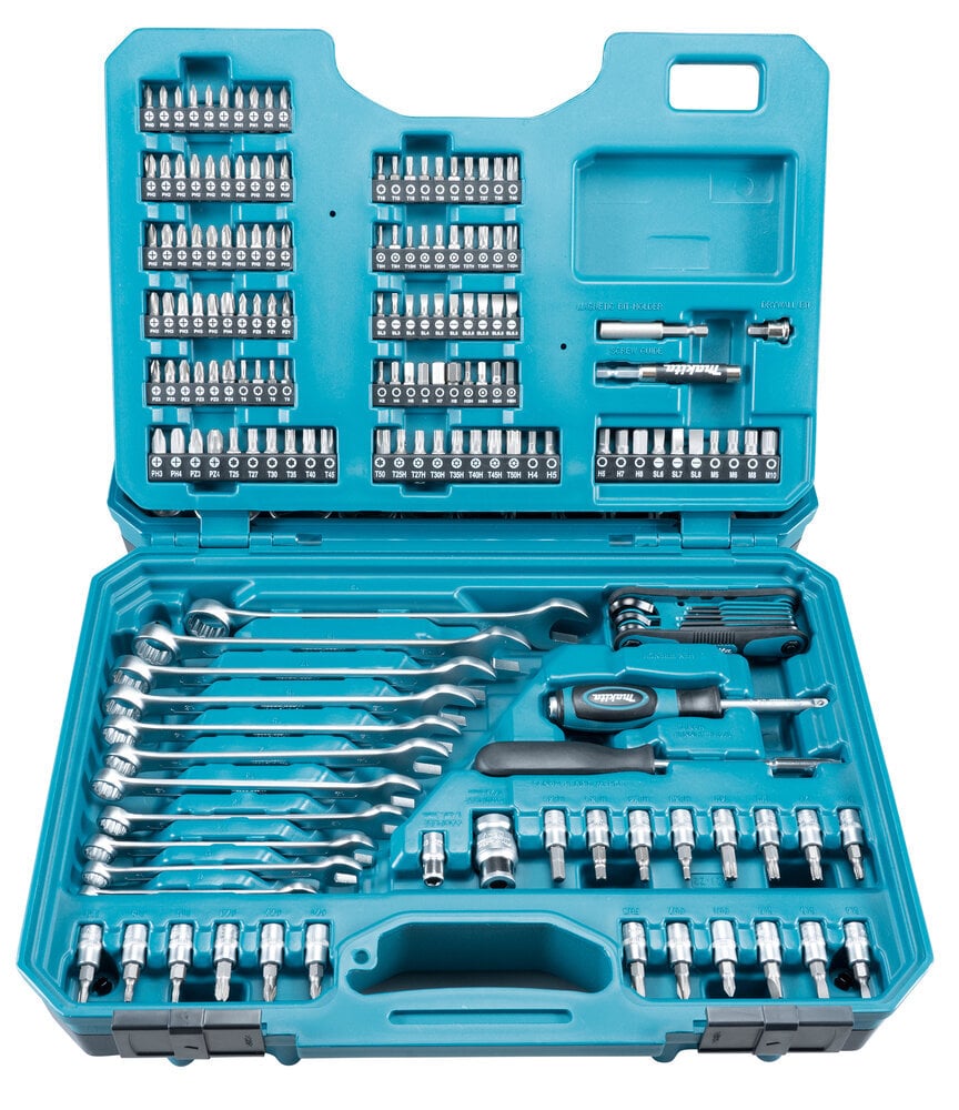 Makita DF012DSE 7.2V Lithium-Ion Cordless 4" Hex Driver-Drill Kit with Auto-Stop Clutch ＆ T-01725 Contractor-Grade Bit Set, 70-Pc - 2