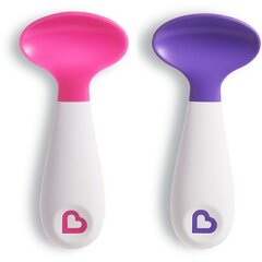 Šaukšteliai Munchkin Gentle Silicone, 2 vnt. kaina ir informacija | Buteliukai kūdikiams ir jų priedai | pigu.lt