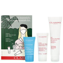 Veido ir rankų priežiūros priemonių rinkinys Clarins Caring Essentials Kit kaina ir informacija | Clarins Kvepalai, kosmetika | pigu.lt