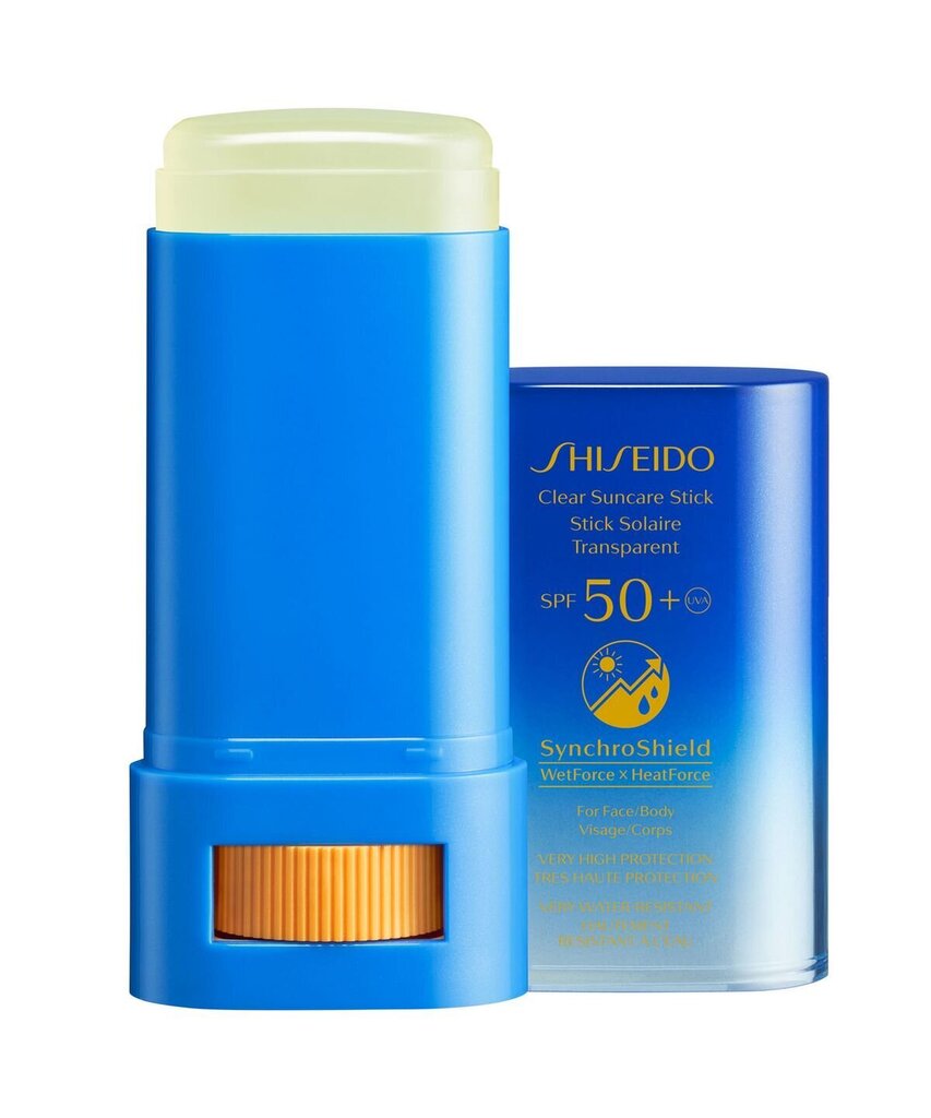 Apsauginis pieštukas nuo saulės Shiseido Clear Suncare Stick SPF50, 20 g kaina ir informacija | Kremai nuo saulės | pigu.lt