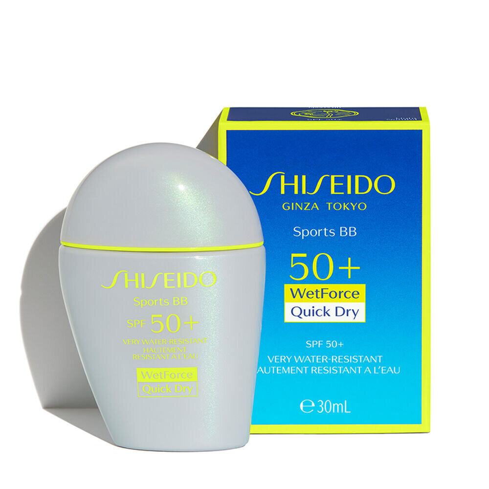 Kreminė pudra Shiseido Sports BB SPF50+ 30 ml, Dark цена и информация | Makiažo pagrindai, pudros | pigu.lt